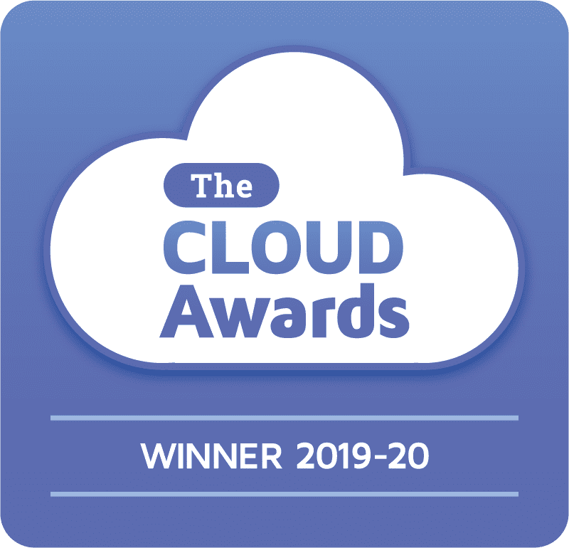 Cloud Award Logo for the Winner of the 2019-2020 Cloud Awards